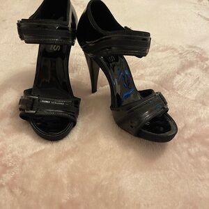 Michael Kors Glossy Black Heels